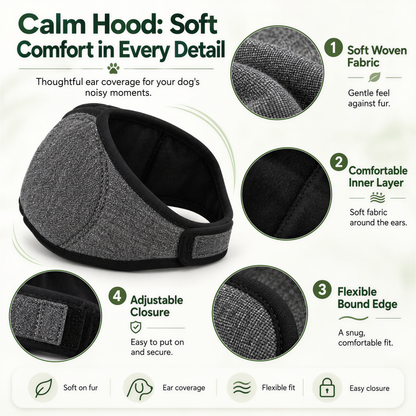 Armful Calm Hood — Soft Ear Wrap for Loud Moments