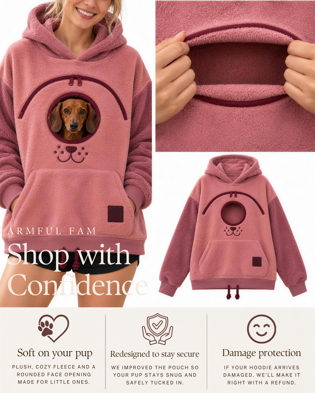 CuddlePouch Pet Carrier Hoodie
